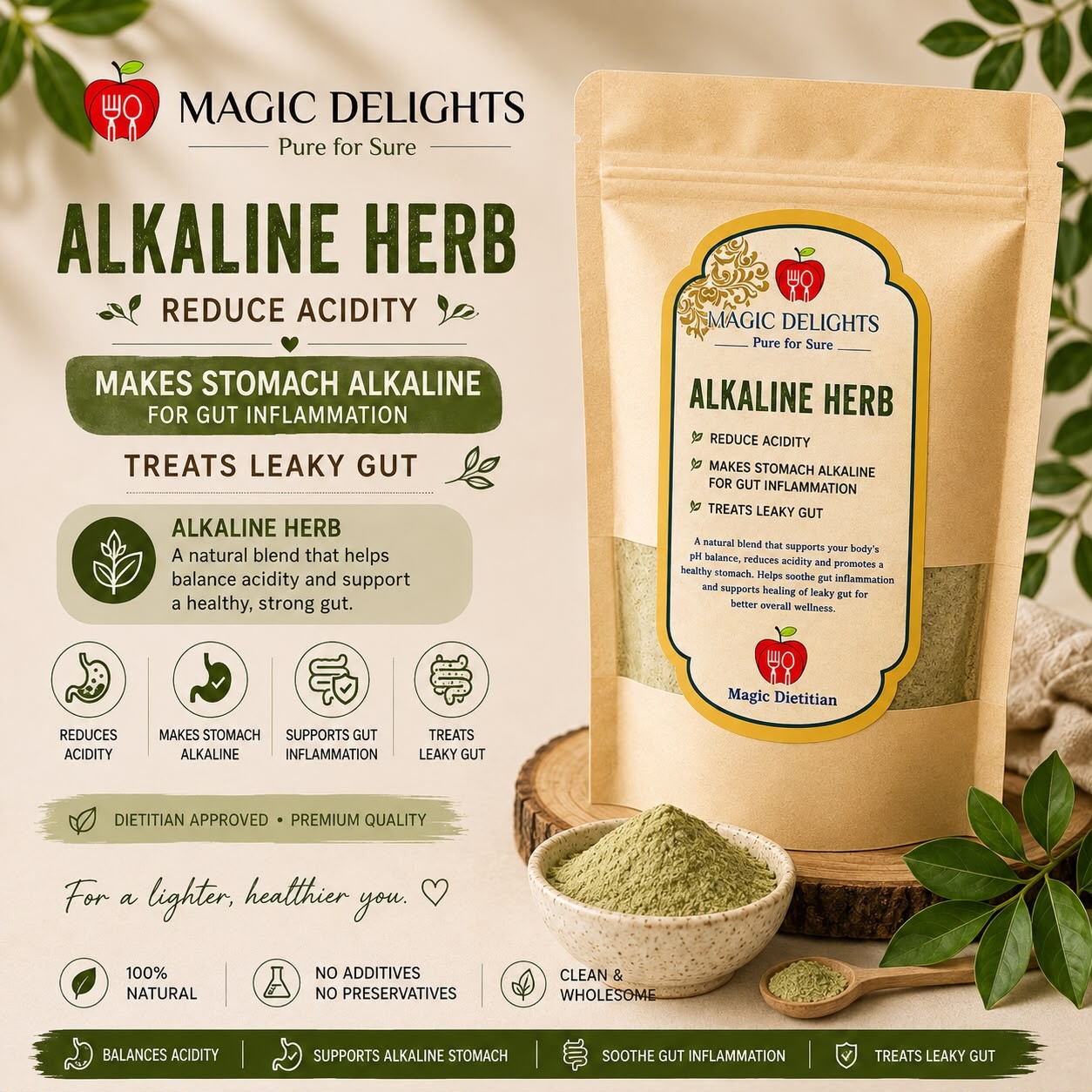 Alkaline Herb Blend — Magic Delight by Dr. Geetika Chopra
