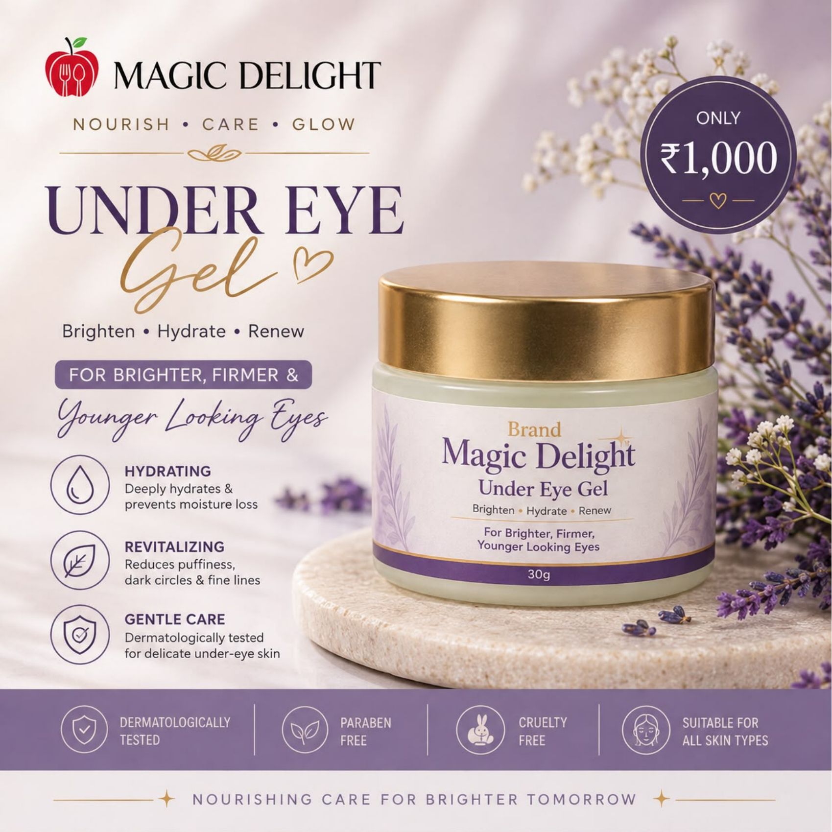 Under Eye Gel — Magic Delight by Dr. Geetika Chopra