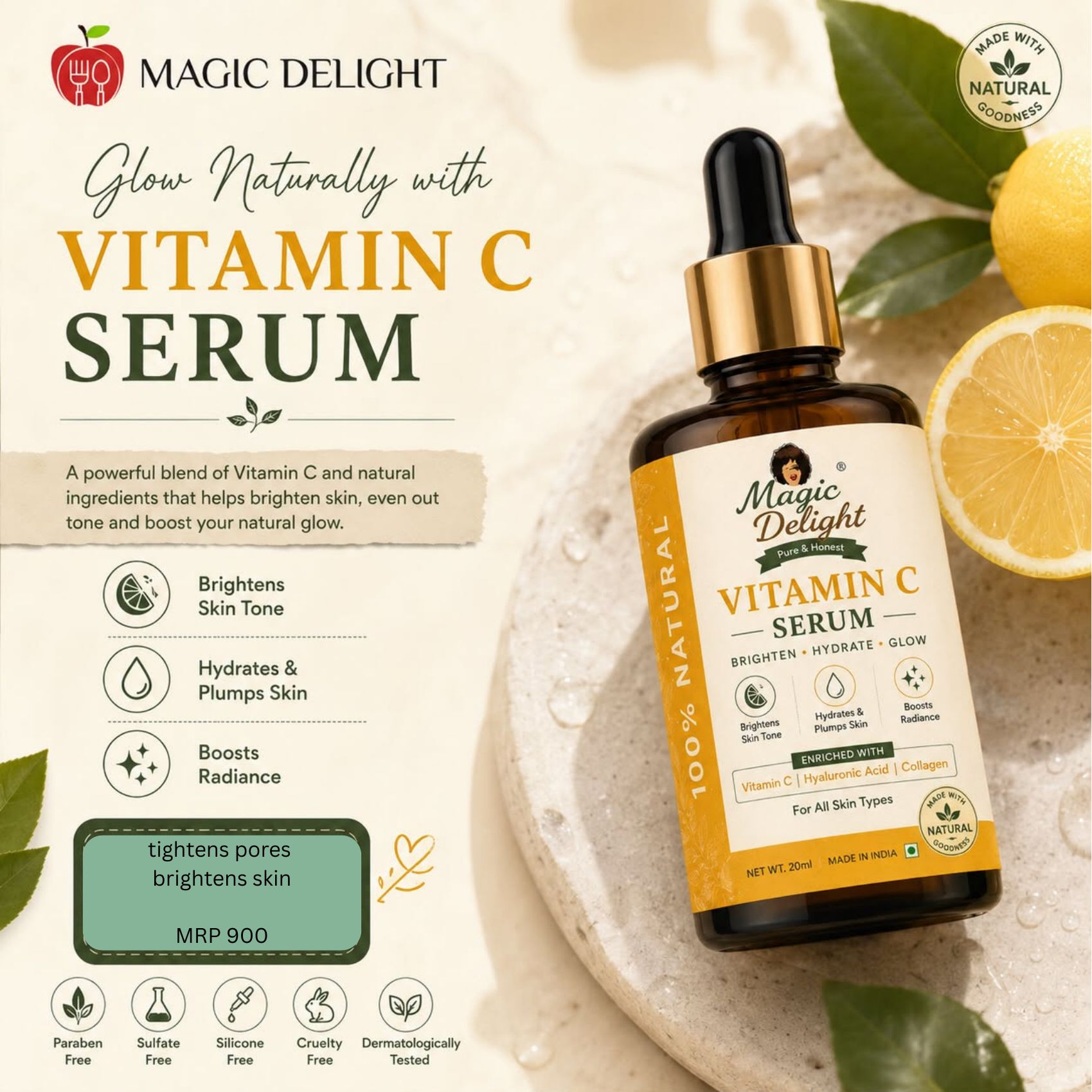 Vitamin C Serum — Magic Delight by Dr. Geetika Chopra