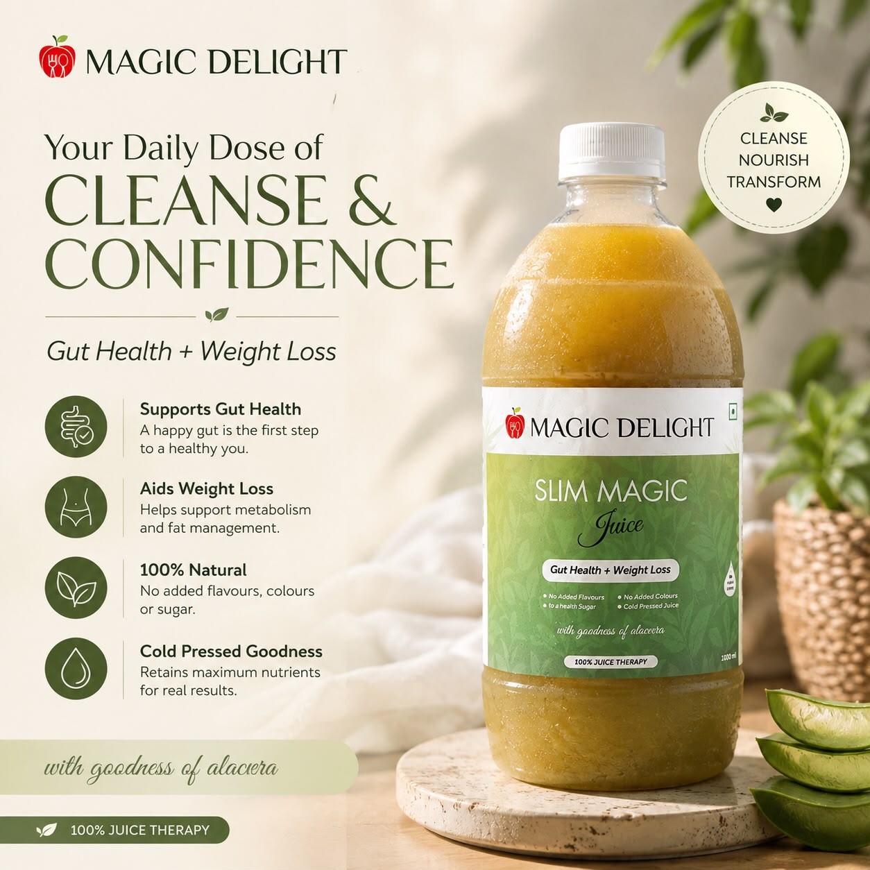 Slim Magic Juice — Magic Delight by Dr. Geetika Chopra