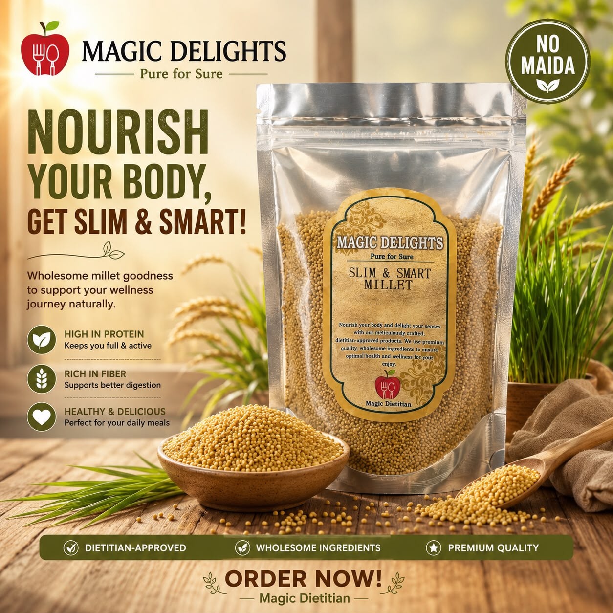 Slim & Smart Millet — Magic Delight by Dr. Geetika Chopra